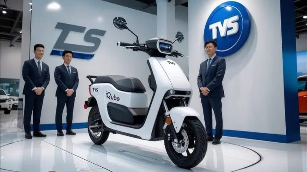 TVS iQube Electric Scooty Launches – Smart Urban EV with 475KM Range, Fast Charging & Futuristic Design at Just ₹52,000!