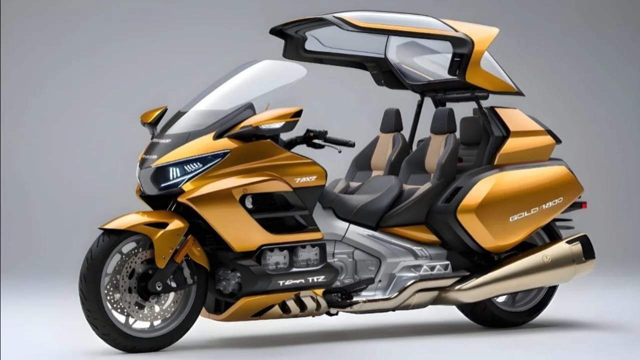 Honda Gold Wing 2025 – Ultimate Touring Bike with 1833cc Engine, Aircraft-Grade Comfort & Advanced Tech Features, Book Now!